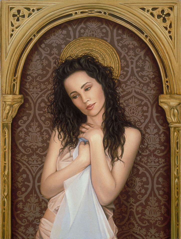 Joanne'91, 1991, oil, 32 x 42in